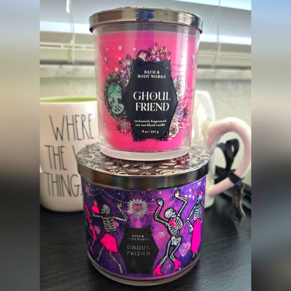 Ghoul Friend  2 Piece Candle Duo ☆ Bath & Body Works - Picture 6 of 6